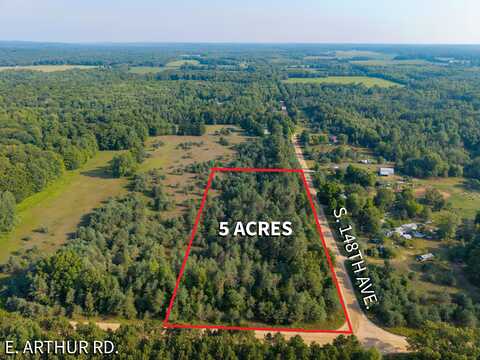 Parcel 5 E Arthur Road, Rothbury, MI 49452