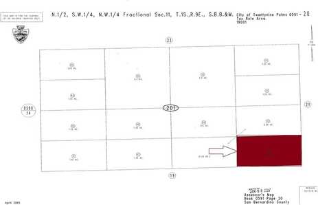 0 Gold Park Road, 29 Palms, CA 92277