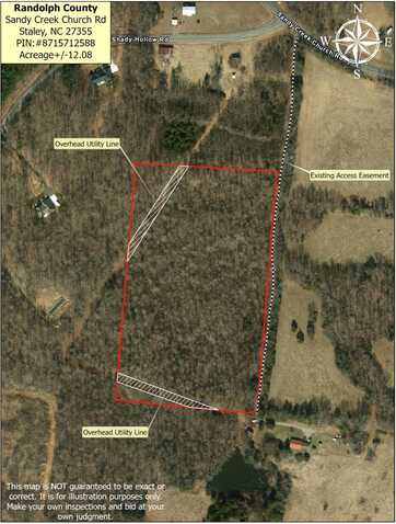 Off Sandy Creek Church rd, Staley, NC 27355