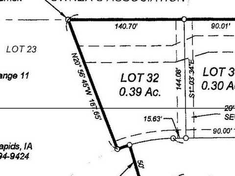 Lot 32 Deer Valley Subdivision 4th Add., Ely, IA 52227