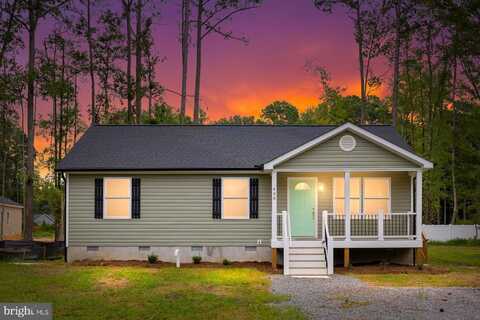 408 SHOREWOOD DR, COLONIAL BEACH, VA 22443