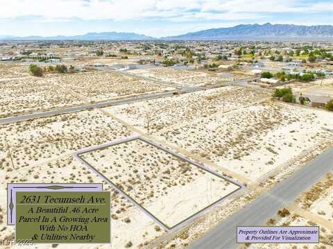 2631 Tecumseh Avenue, Pahrump, NV 89048