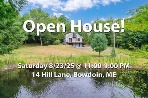 14 Hill Lane, Bowdoin, ME 04287