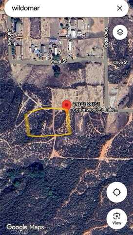0 cottonwood, Wildomar, CA 92584