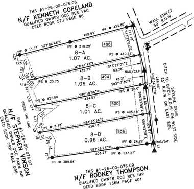 0 Skyline Drive, Campobello, SC 29322
