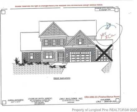 2934 Currawond (Lot 262) Street, Fayetteville, NC 28304