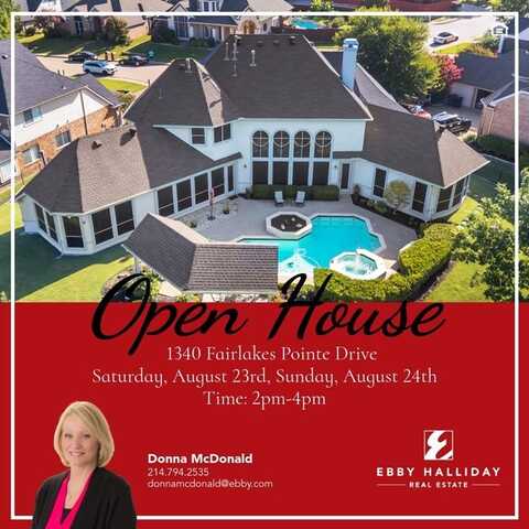1340 Fairlakes Pointe Drive, Rockwall, TX 75087