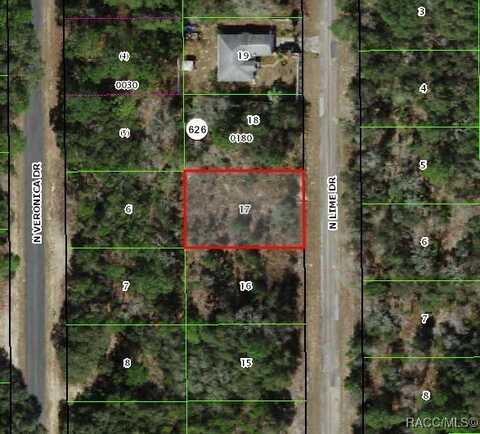 7180 N Lime Drive, Citrus Springs, FL 34433