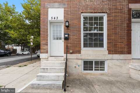 543 N KENWOOD AVENUE, BALTIMORE, MD 21205