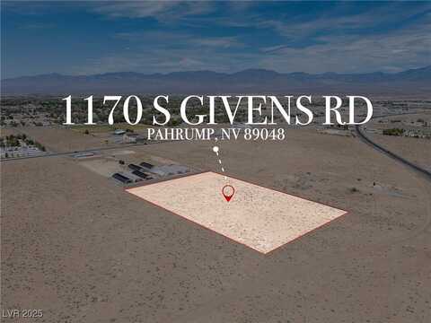 1170 S Givens Road, Pahrump, NV 89048