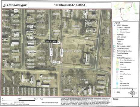 1st Street, Kingman, AZ 86401