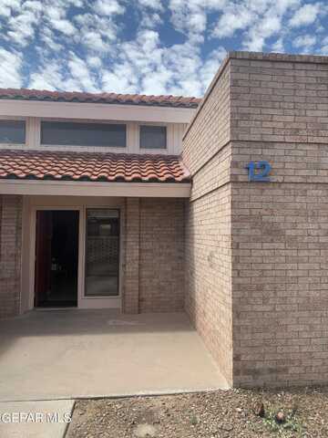 7465 STONEY HILL DR unit: 12C, El Paso, TX 79904