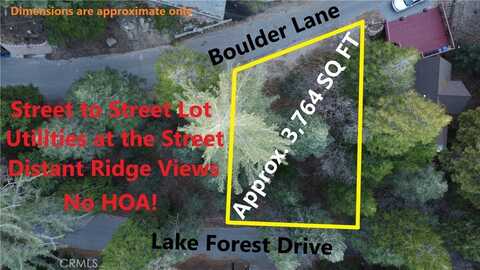 0 Lake Forest/Boulder, Twin Peaks, CA 92391