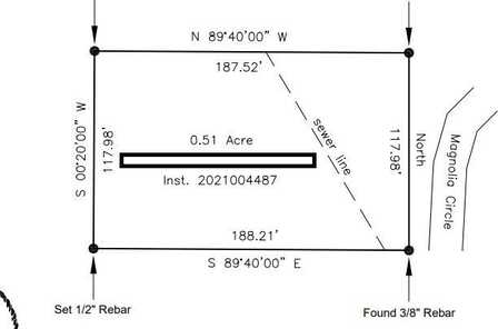 0.51 Ac Magnolia Circle, Pontotoc, MS 38863