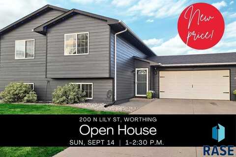 200 N Lily St, Worthing, SD 57077