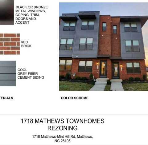 1718 Matthews Mint Hill Road, Matthews, NC 28105