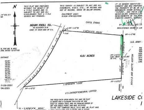 0 Indian Knoll Road, Cumming, GA 30041