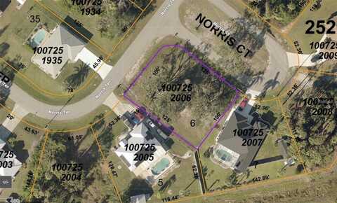 Lot 6 NORRIS TERRACE, NORTH PORT, FL 34288