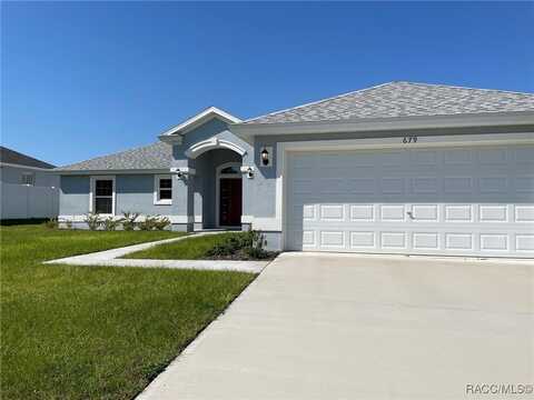 679 W Walkertown Drive, Citrus Springs, FL 34434
