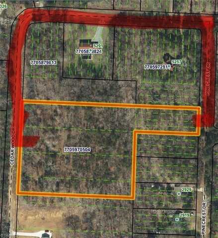 0 Cedar Wood Drive, Trinity, NC 27370