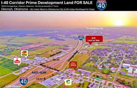 700 W 1100/Frontage Road, Okemah, OK 74859