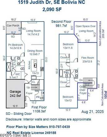 1519 Judith Drive SE, Bolivia, NC 28422