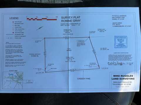 296 Cassidy pike Ewing ky, Ewing, KY 41039