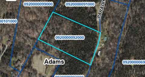 0 Paradise Valley Road, Peebles, OH 45660
