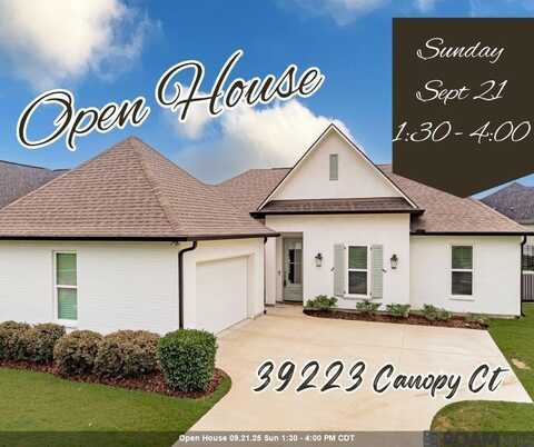 39223 Canopy Ct, Gonzales, LA 70737