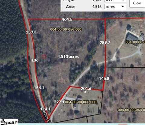 00 Cricket Lane, Pacolet, SC 29372