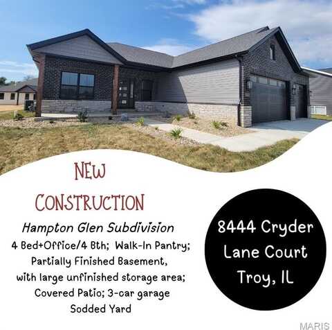 8444 Cryder Lane Court, Troy, IL 62294