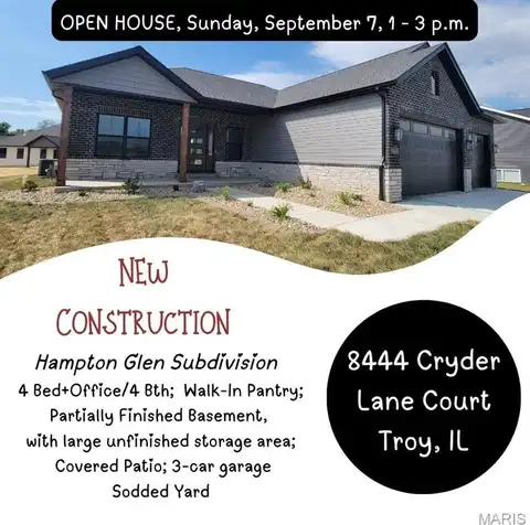 8444 Cryder Lane Court, Troy, IL 62294