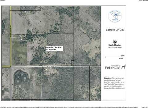 E 22 Mile RD, Pickford, MI 49774