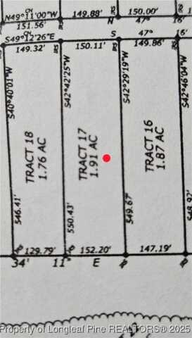 Daniel McLeod Road lot: 17, Red Springs, NC 28377