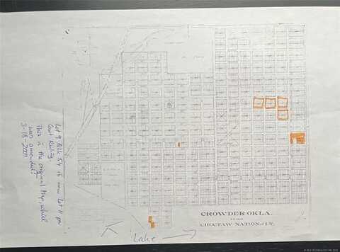 Bond Street, Crowder, OK 74430