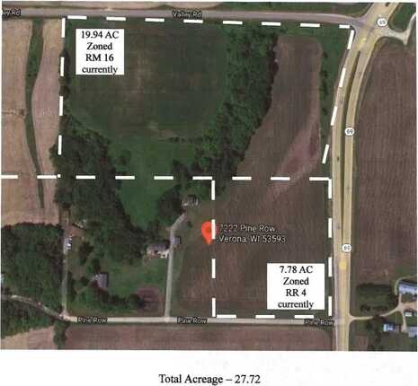 27.72 Ac Valley Rd and Hwy 69 Acres, Verona, WI 53593