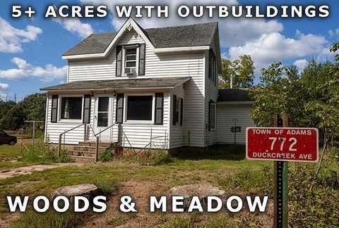 772 Duck Creek Avenue, Grand Marsh, WI 53936