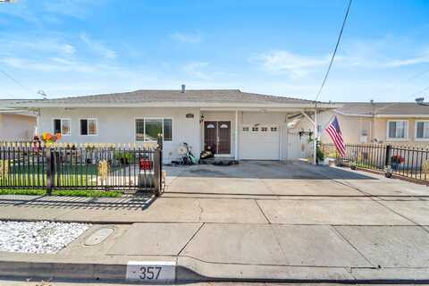 357 White Dr, Hayward, CA 94544