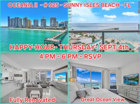 16445 Collins Ave (Renovated Ocean View), Sunny Isles Beach, FL 33160