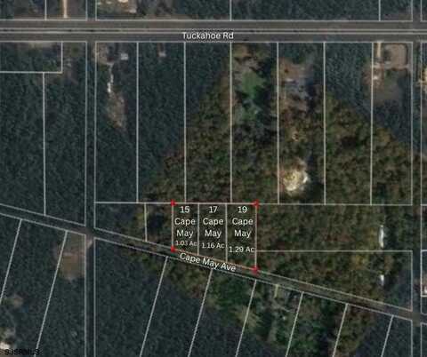 15, 17, & 19 Cape May Ave, Dorothy, NJ 08317