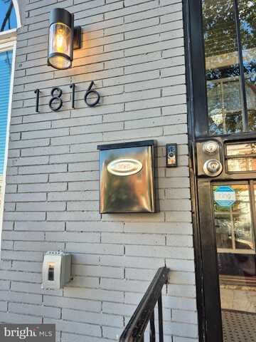 1816 N WASHINGTON STREET, BALTIMORE, MD 21213