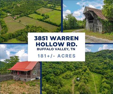 3851 Warren Hollow, BUFFALO VALLEY, TN 38548