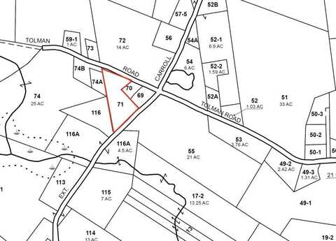 Lot 71 Tolman Road, Warren, ME 04856