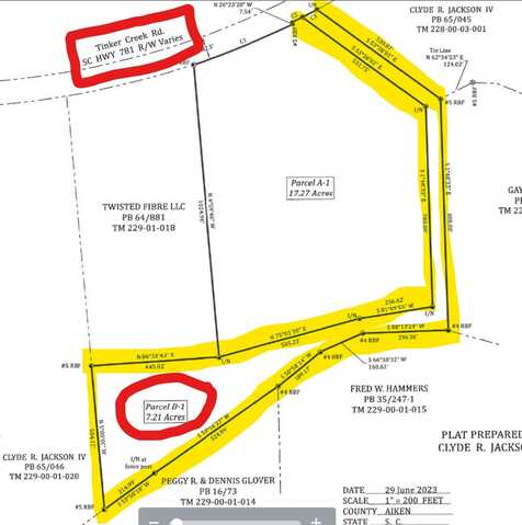 Lot 7ac Tinker Creek Road, Williston, SC 29853