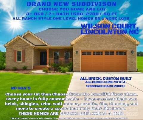 WILSON Court unit: 15, Lincolnton, NC 28092