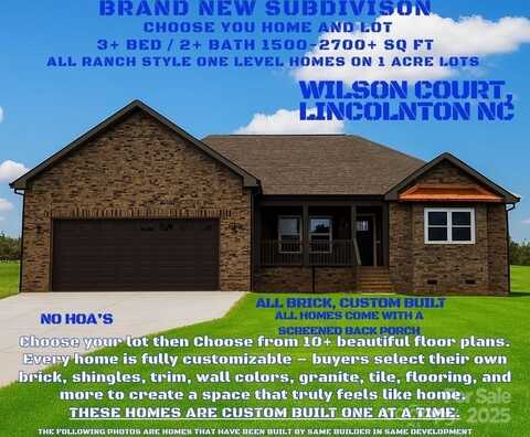 WILSON Court unit: 13, Lincolnton, NC 28092