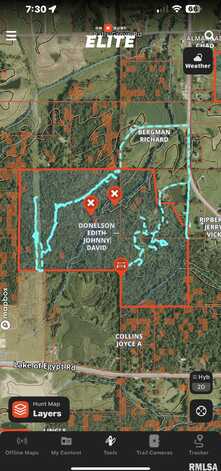 00 Donaldson Lane, Creal Springs, IL 62922