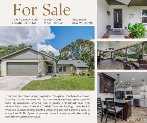 72 N Pizarro Point, Lecanto, FL 34461