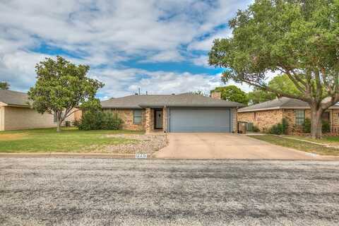 1225 Rita Circle, San Angelo, TX 76905