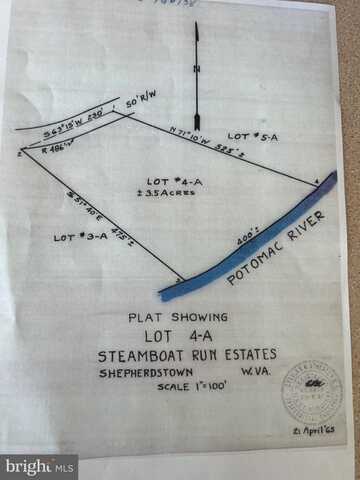 Lot 4A STEAMBOAT RUN ROAD, SHEPHERDSTOWN, WV 25443